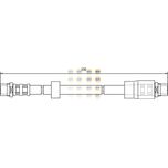 NAPA Brake Hose Front Left or Right NBH1051