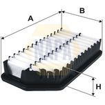 NAPA Air Filter NFA1248
