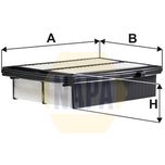 NAPA Air Filter NFA1496