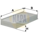 NAPA Pollen / Cabin Filter NFC4041