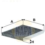 NAPA Pollen / Cabin Filter NFC4150