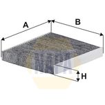 NAPA Pollen / Cabin Filter NFC4291
