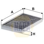 NAPA Pollen / Cabin Filter NFC4293