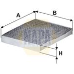 NAPA Pollen / Cabin Filter NFC4304