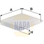 NAPA Pollen / Cabin Filter NFC4308