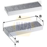 NAPA Pollen / Cabin Filter NFC4310