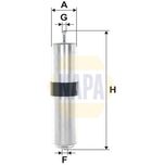 NAPA Fuel Filter NFF2086