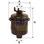 NAPA Fuel Filter NFF2208