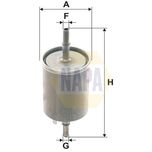 NAPA Fuel Filter NFF2220