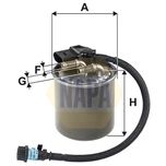 NAPA Fuel Filter NFF2222