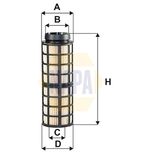 NAPA Fuel Filter NFF2225