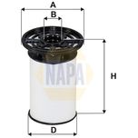 NAPA Fuel Filter NFF2226