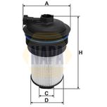 NAPA Fuel Filter NFF2237