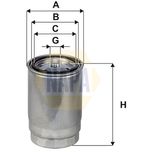 NAPA Fuel Filter NFF2248