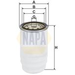 NAPA Fuel Filter NFF2261
