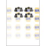 NAPA Brake Pad Fitting Kit Rear NFK1043
