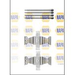 NAPA Brake Pad Fitting Kit Front NFK1045