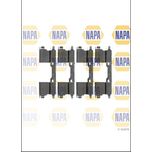 NAPA Brake Pad Fitting Kit Front NFK1115