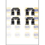 NAPA Brake Pad Fitting Kit Rear NFK1154