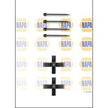NAPA Brake Pad Fitting Kit Rear NFK1316