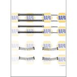 NAPA Brake Pad Fitting Kit Rear NFK1325