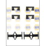 NAPA Brake Pad Fitting Kit Rear NFK1354