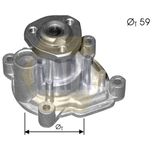 NAPA Water Pump NWP1041