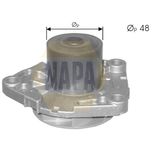 NAPA Water Pump NWP1080