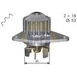 NAPA Water Pump NWP1133