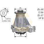 NAPA Water Pump NWP1303