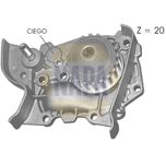 NAPA Water Pump NWP1442