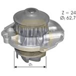 NAPA Water Pump NWP1497