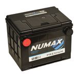 75-60 Numax Side Terminal Premium Car Battery (75-550) 12V 60AH