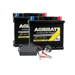 AgriBatt Fit 1 Charge 1 Electric Fence Battery Kit ELB50