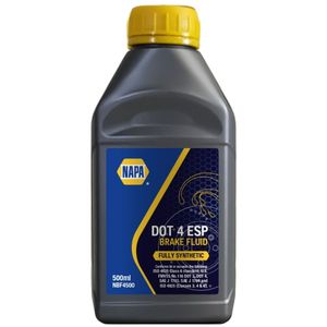 NAPA Dot 4 Brake Fluid Esp 500ml NBF4500