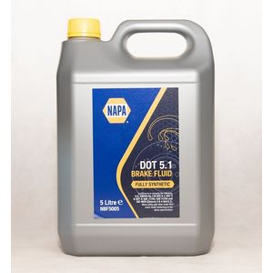 NAPA Dot 5.1 Brake Fluid 5l NBF5005