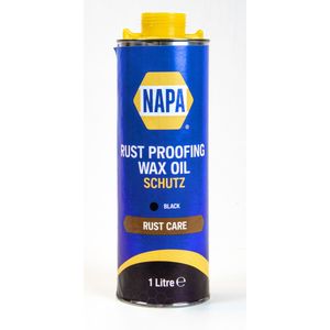NAPA RUST PROOFING WAX OIL SCHUTZ BLK 1L NCRC1006