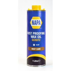 NAPA RUST PROOFING WAX OIL SCHUTZ CLR 1L NCRC1007