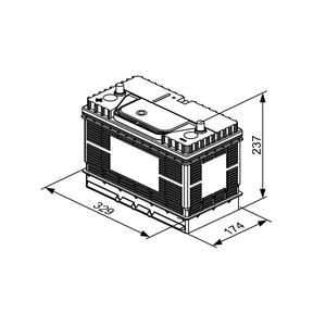 Bosch Commercial Battery T3050