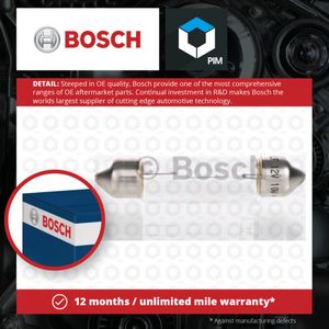 Bosch Pure/Lt 265 12v 10w Sv8.5-8 (X2) 1987301014
