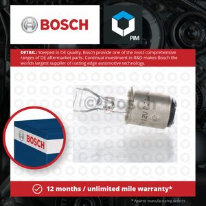 Bosch Pure/Lt P21/4w 12v 21/4w Baz15d(X2) 1987301015