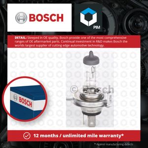 Bosch Longlife 472 H4 12v 60/55w P43t(X1) 1987301054
