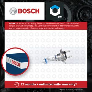Bosch Bulb, headlight 1987301110