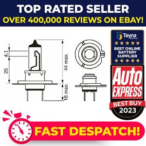 Bosch 12v 55w H7 Ultra White Px26d 1987301441