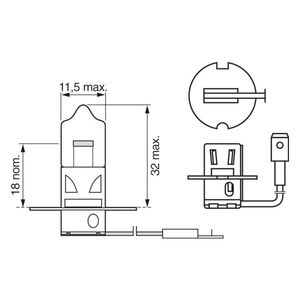 Bosch L/Life 453 H3 12v 55w Pk22s 1987302038