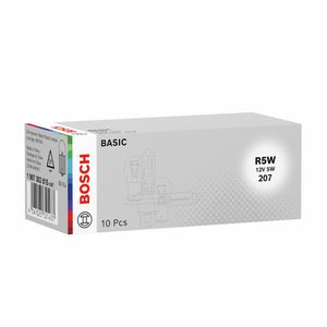Bosch Eco R5w 12v 5w Ba15s 207 Trade Pk 1987302815
