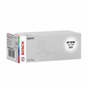 Bosch Eco W16w 12v W2.1x9.5d Trade Pk 1987302821