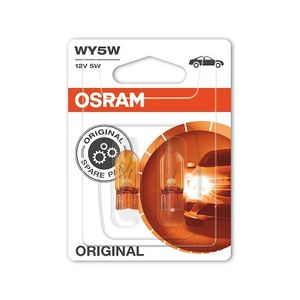 Osram Wy5w 501a 12v 5w Amber (X2) 2827NA-02B