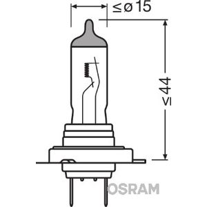 Osram S/Bright H7 12v 80w Px26d Std H7 62261SBP