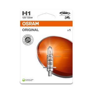 Osram Bulb, cornering light / Bulb, front fog light / Bulb, headlight / Bulb, spotlight 64150-1BL
